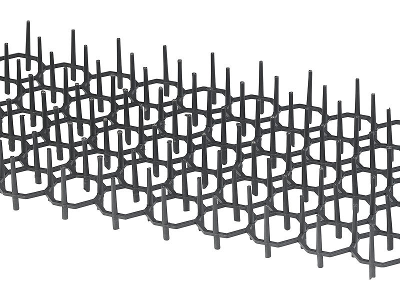 Exbuster 12er-Set Barriere-Gitter gegen Schnecken, Katzen, Hasen