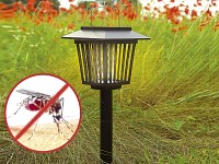 Exbuster 2in1 LED-Solar-Gartenlampe mit Insektenvernichter