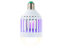 Exbuster 2in1-UV-Insektenkiller und LED-Lampe, E27, 9 Watt, 550 Lumen, warmweiß
