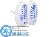 Exbuster 2er Set Steckdosen-Insektenvernichter mit UV-Licht, Versandrückläufer; UV-Insektenvernichter 