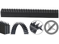 Exbuster 12er-Set Tierabwehr-Spikes, 3-reihig, je 49 x 4,5 cm lang